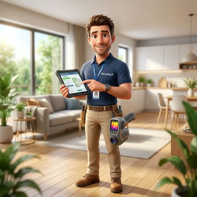 Diagnostiqueur immobilier professionnel